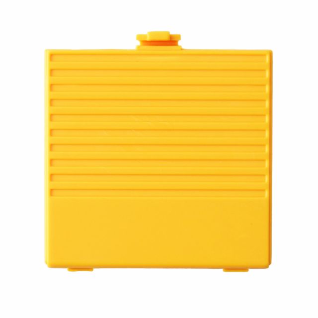 GameBoy batterij cover geel