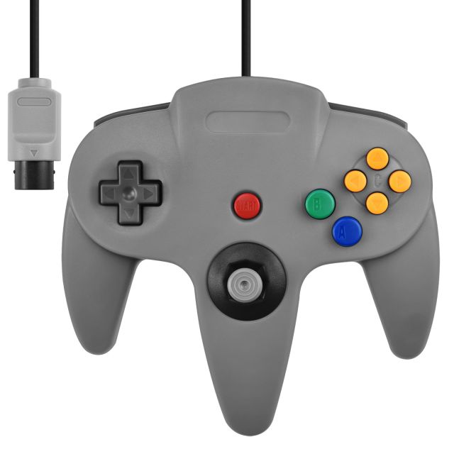 N64 controller Grijs